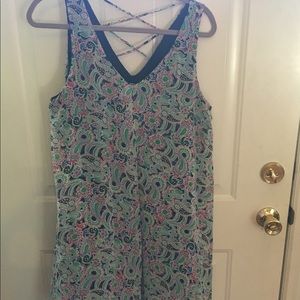 Summer floral dress